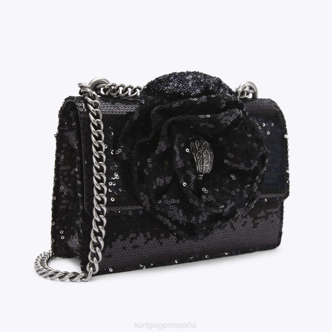 Kurt Geiger mujer bandolera pequeña london Shoreditch 2LPR144 | bolsas negro